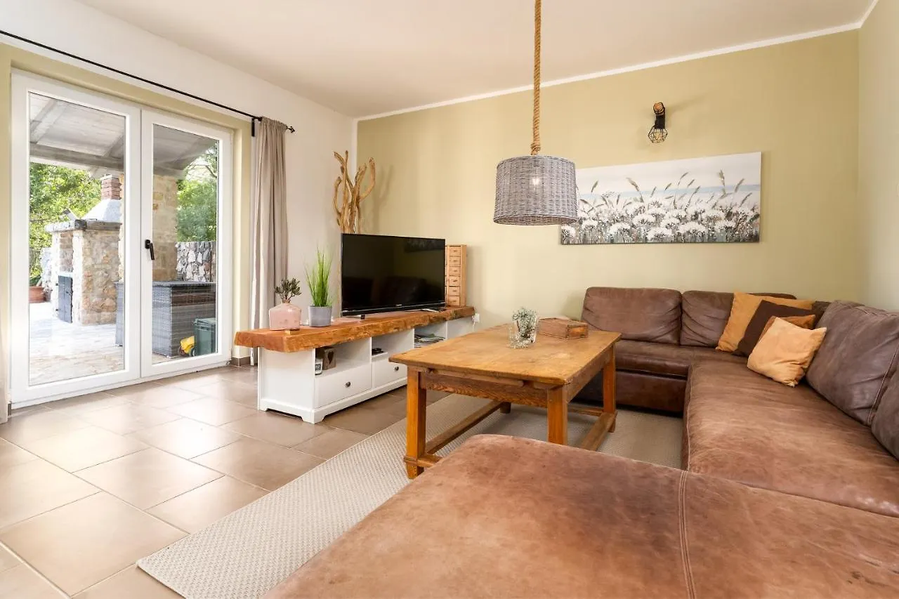 Romantic Villa With A Large Pool Surrounded By Greenery - By Traveler Tourist Agency Krk Id 2150 Garica