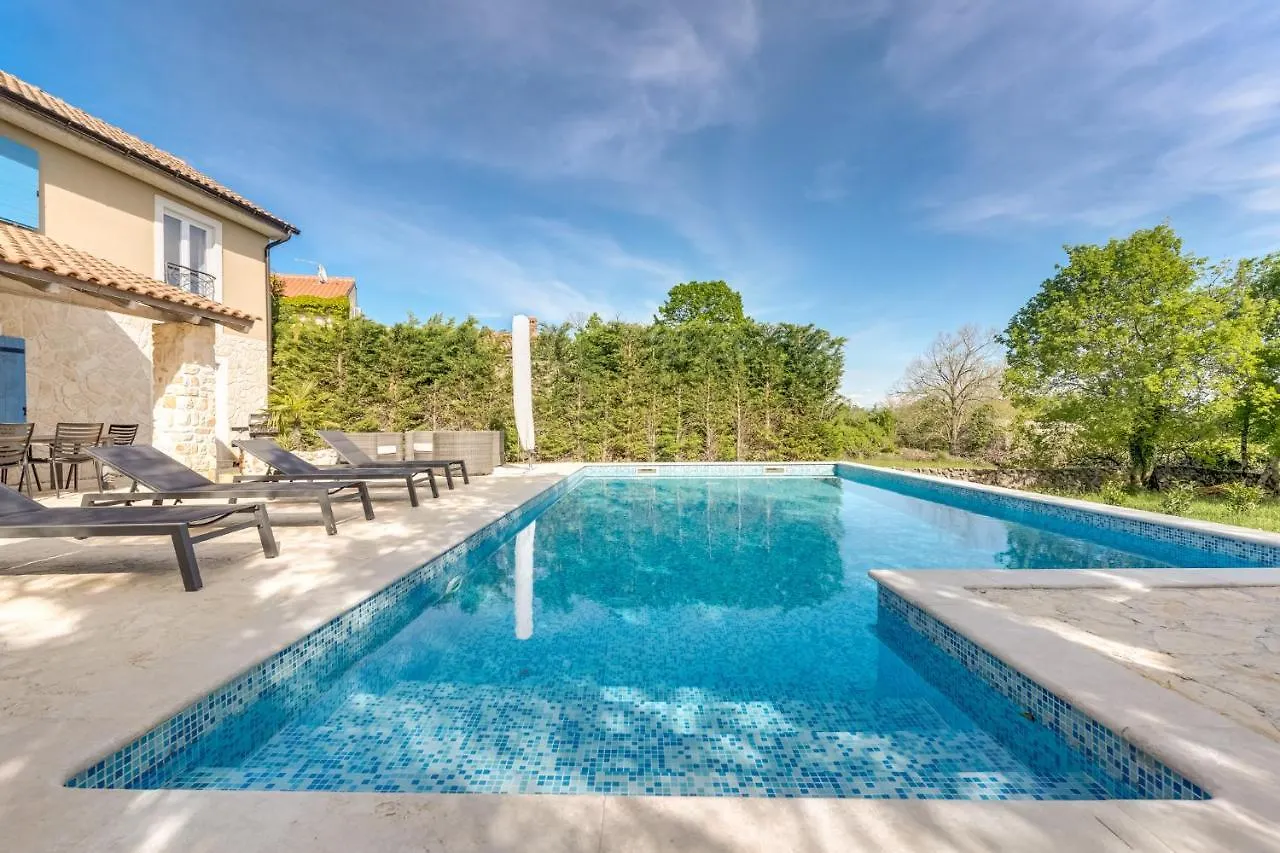 Romantic Villa With A Large Pool Surrounded By Greenery - By Traveler Tourist Agency Krk Id 2150 Garica